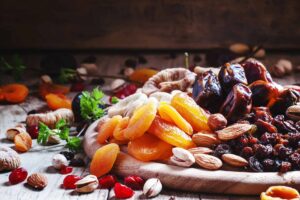 dried fruits and nuts