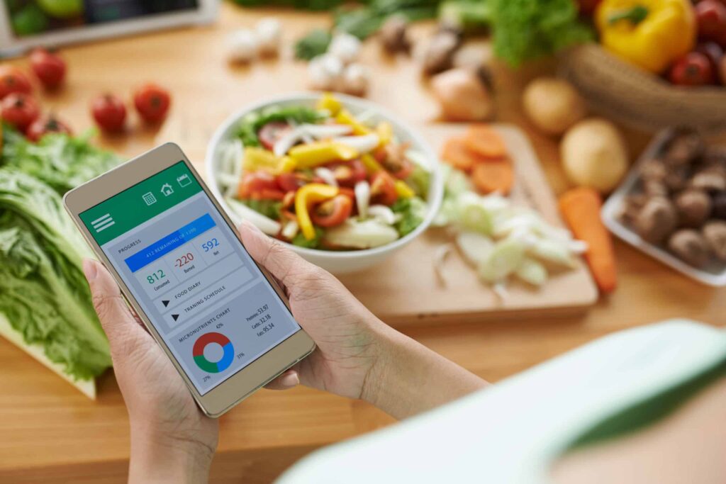 mobile diet app