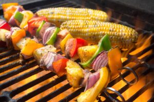 brocheta a la parrilla